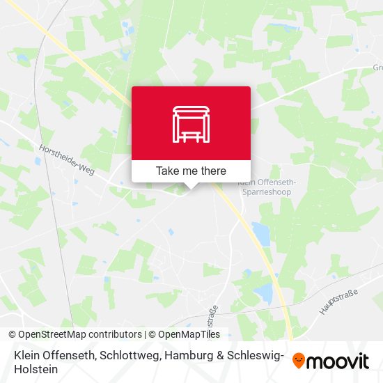 Klein Offenseth, Schlottweg map