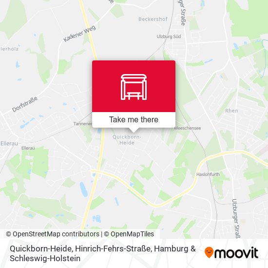 Quickborn-Heide, Hinrich-Fehrs-Straße map