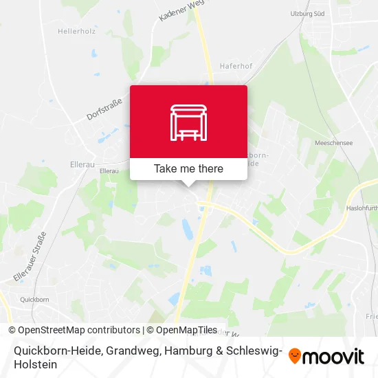 Карта Quickborn-Heide, Grandweg