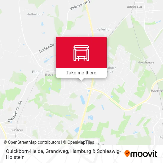 Quickborn-Heide, Grandweg map