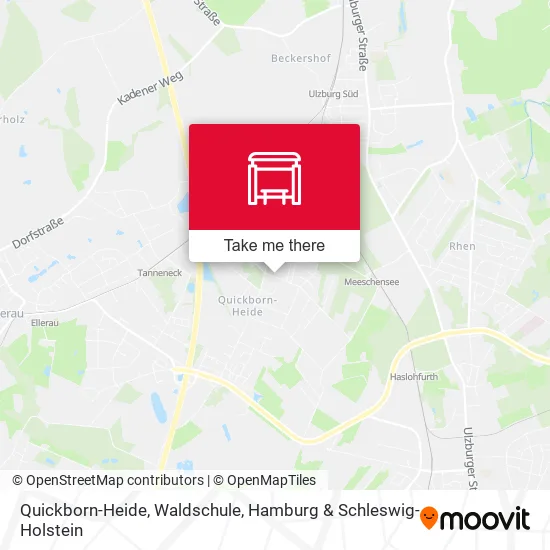 Карта Quickborn-Heide, Waldschule