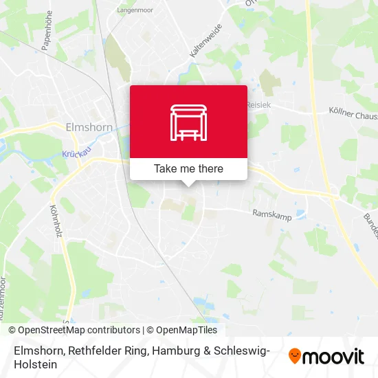 Карта Elmshorn, Rethfelder Ring