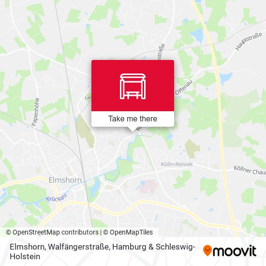 Elmshorn, Walfängerstraße map