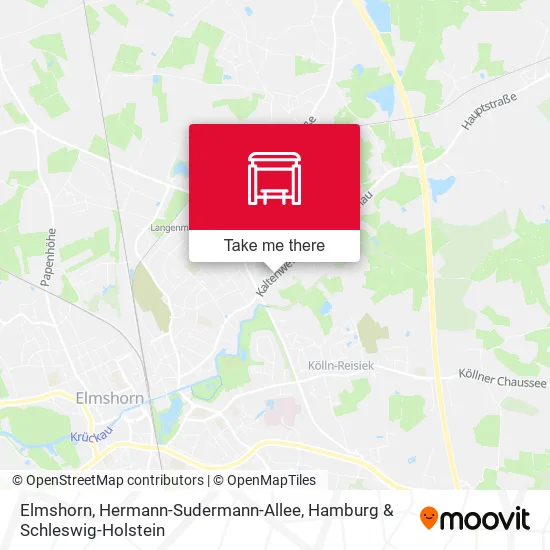 Карта Elmshorn, Hermann-Sudermann-Allee