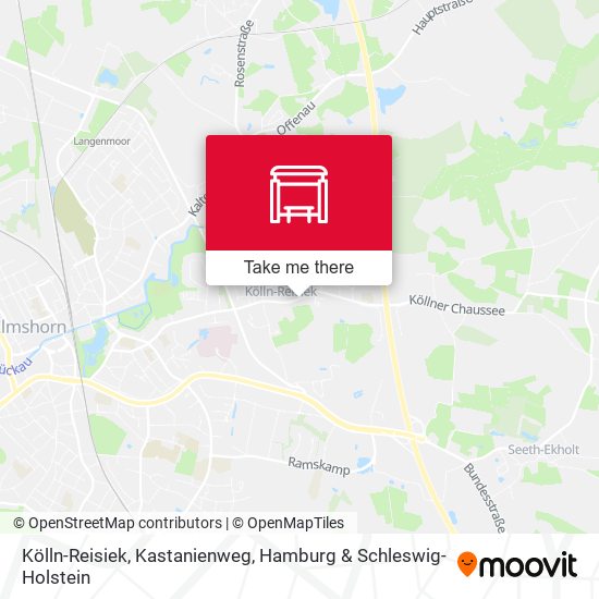 Kölln-Reisiek, Kastanienweg map