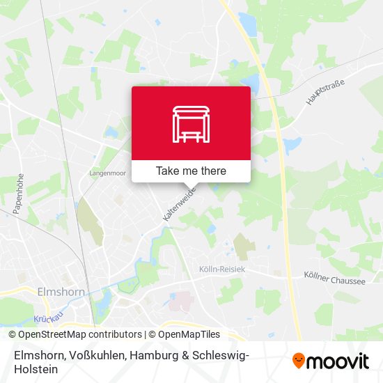 Elmshorn, Voßkuhlen map