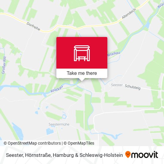 Seester, Hörnstraße map