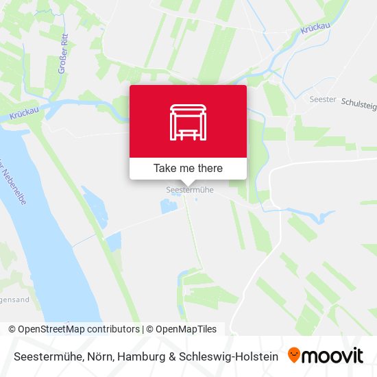 Seestermühe, Nörn map