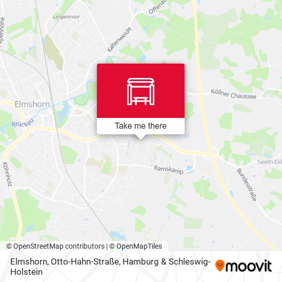 Elmshorn, Otto-Hahn-Straße map