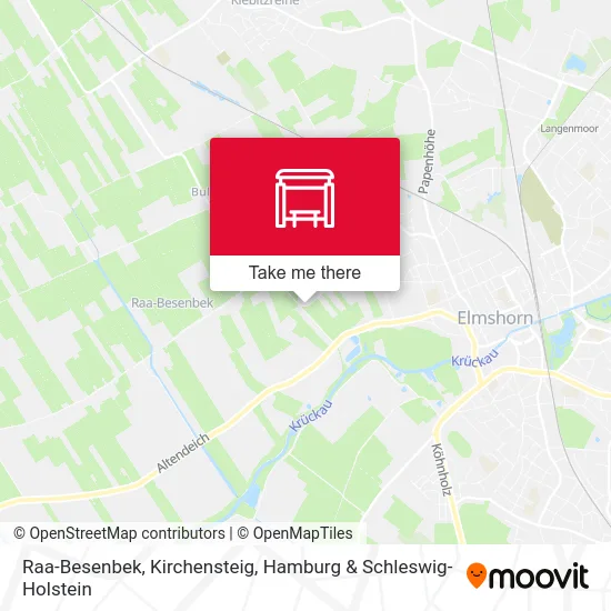 Raa-Besenbek, Kirchensteig map