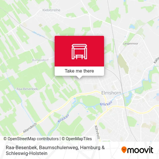 Raa-Besenbek, Baumschulenweg map