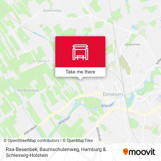 Raa-Besenbek, Baumschulenweg map