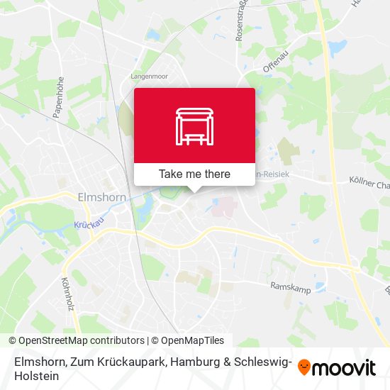 Elmshorn, Zum Krückaupark map