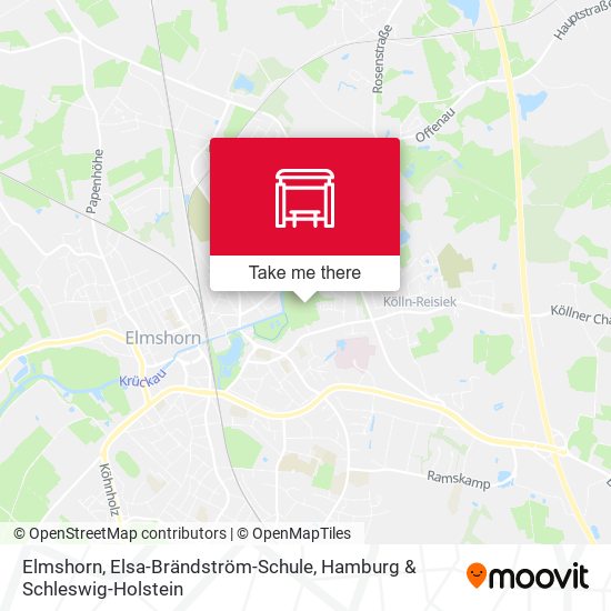 Elmshorn, Elsa-Brändström-Schule map
