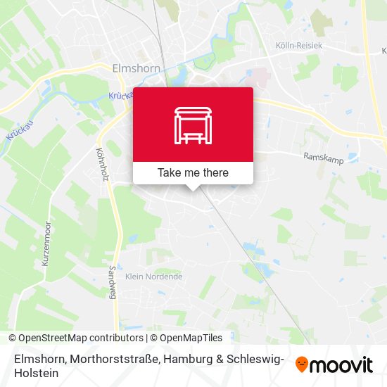 Elmshorn, Morthorststraße map