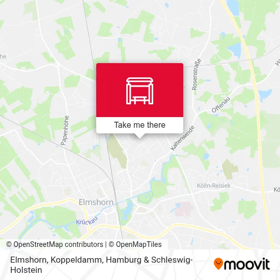 Elmshorn, Koppeldamm map