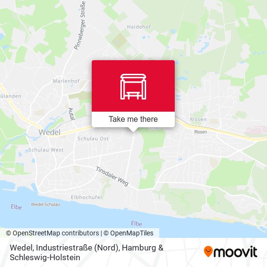 Wedel, Industriestraße (Nord) map