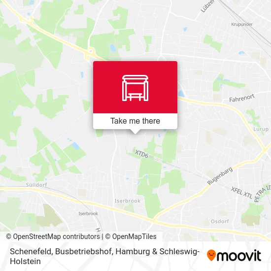 Карта Schenefeld, Busbetriebshof