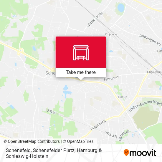 Карта Schenefeld, Schenefelder Platz