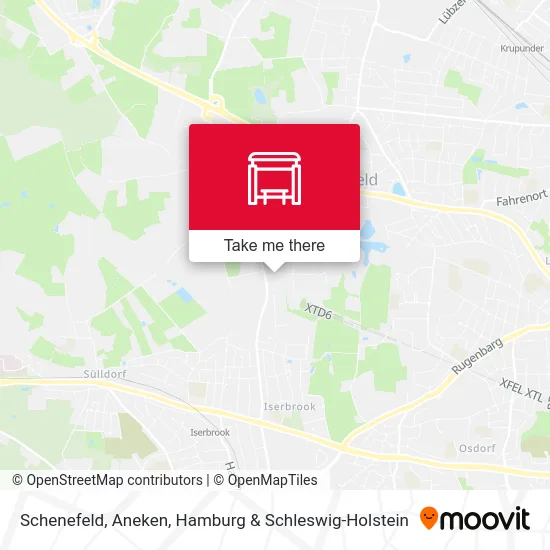 Карта Schenefeld, Aneken