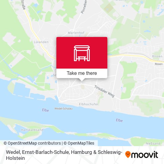Wedel, Ernst-Barlach-Schule map