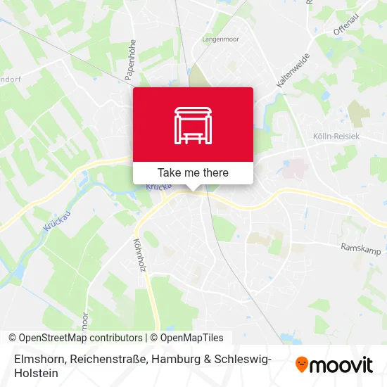 Elmshorn, Reichenstraße map