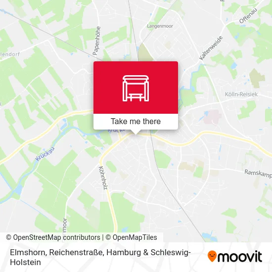 Elmshorn, Reichenstraße map