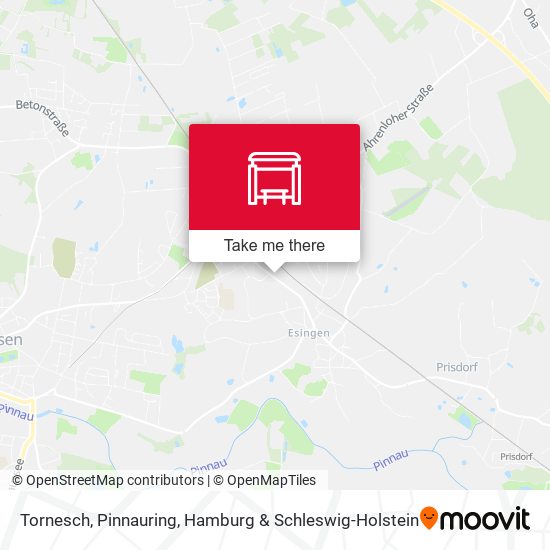 Tornesch, Pinnauring map