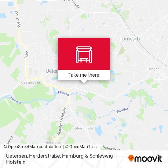 Uetersen, Herderstraße map