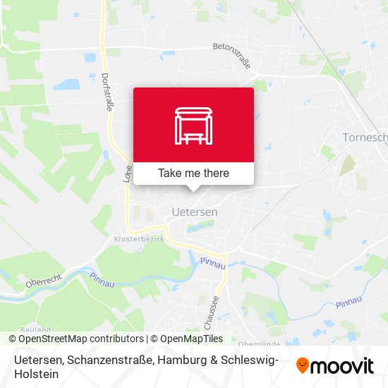 Uetersen, Schanzenstraße map