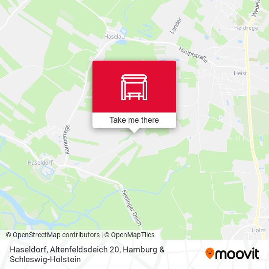 Haseldorf, Altenfeldsdeich 20 map