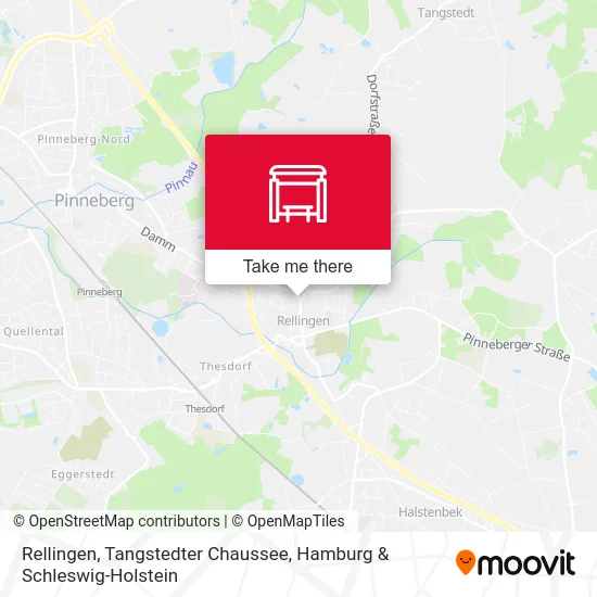 Rellingen, Tangstedter Chaussee map