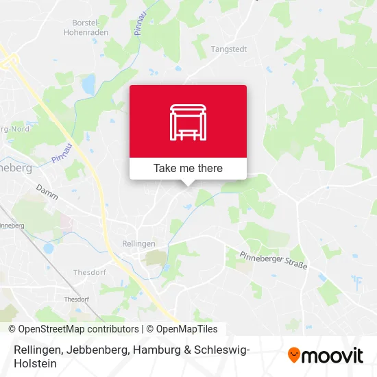 Rellingen, Jebbenberg map