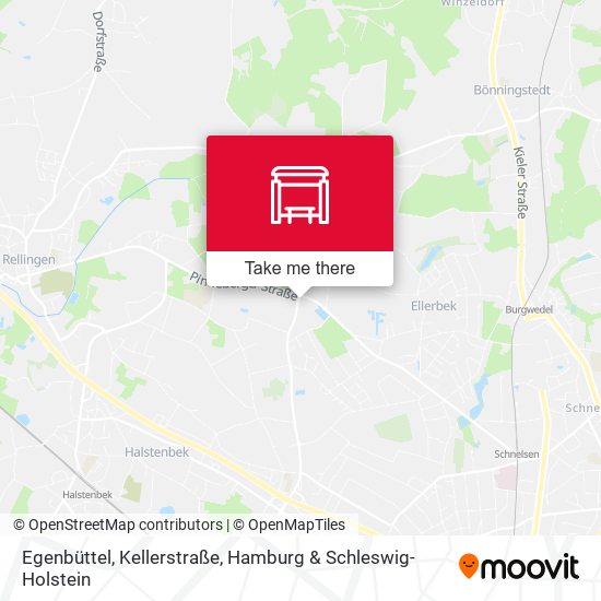 Egenbüttel, Kellerstraße map