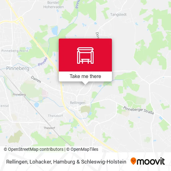 Карта Rellingen, Lohacker