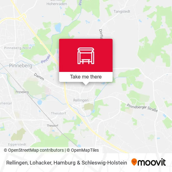 Карта Rellingen, Lohacker