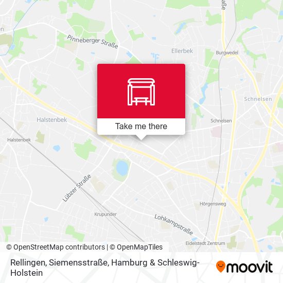 Rellingen, Siemensstraße map