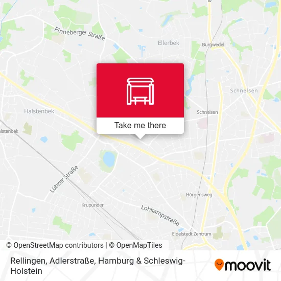 Rellingen, Adlerstraße map