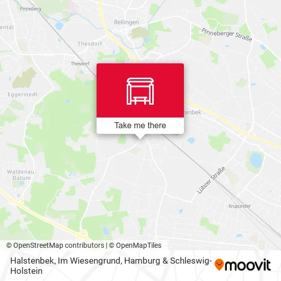 Карта Halstenbek, Im Wiesengrund