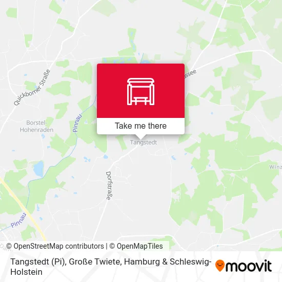 Карта Tangstedt (Pi), Große Twiete