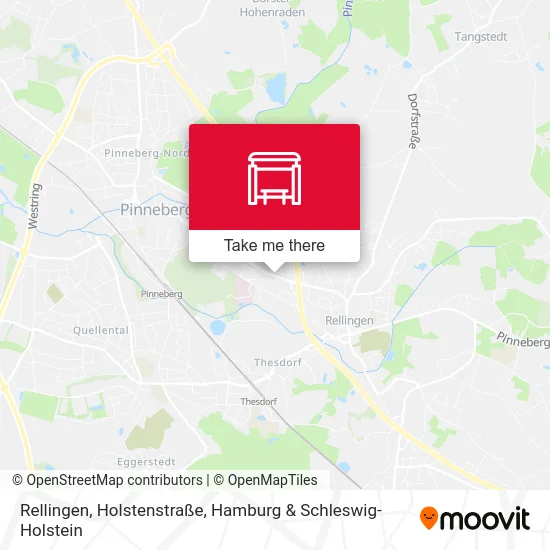 Rellingen, Holstenstraße map
