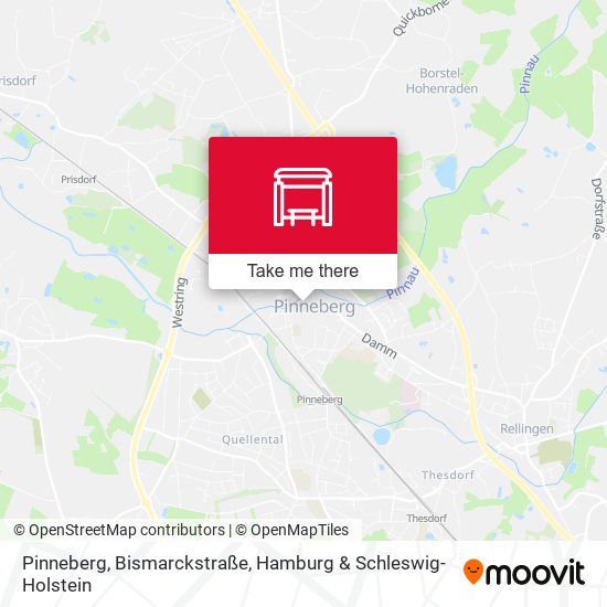 Pinneberg, Bismarckstraße map