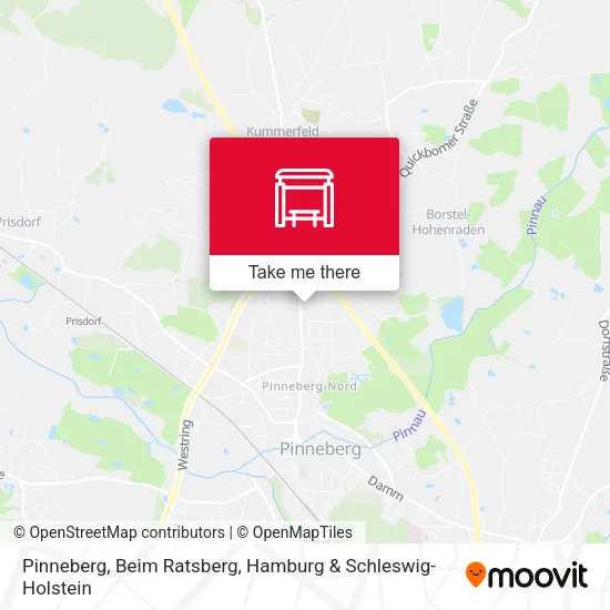 Карта Pinneberg, Beim Ratsberg