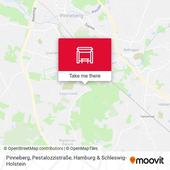 Pinneberg, Pestalozzistraße map