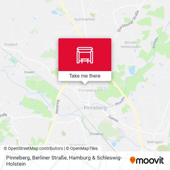 Pinneberg, Berliner Straße map