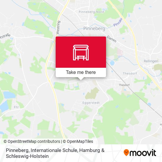 Pinneberg, Internationale Schule map