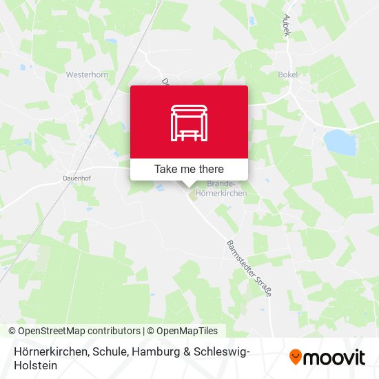 Hörnerkirchen, Schule map