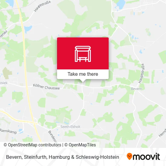 Карта Bevern, Steinfurth