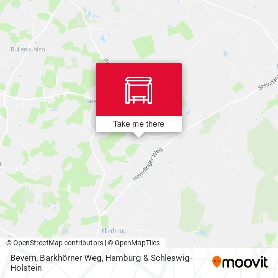 Bevern, Barkhörner Weg map
