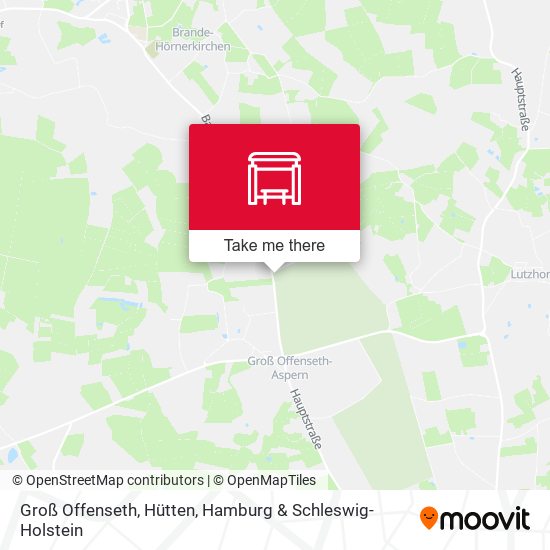 Groß Offenseth, Hütten map